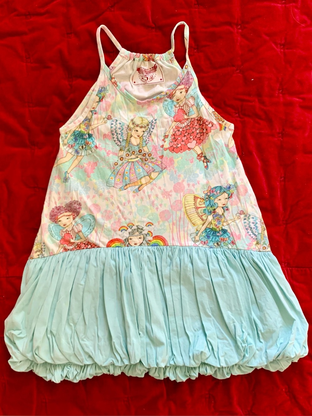 Paper Wings Fairies Organic Dress Tunic Girl 5